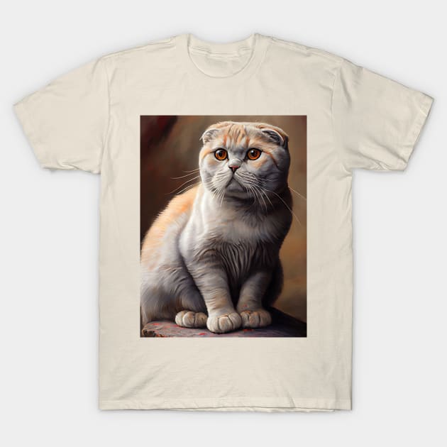 Scottish Fold T-Shirt by ABART BY ALEXST 